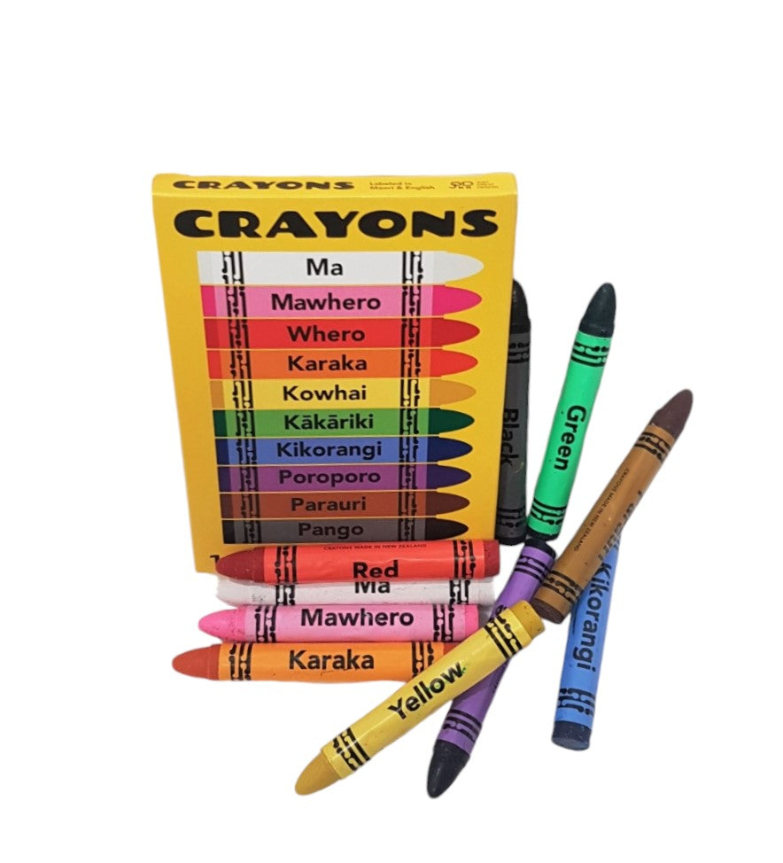 Te Reo Crayons