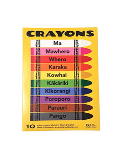 Te Reo Crayons