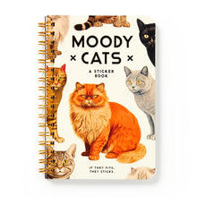 Load image into Gallery viewer, Moody Cat Stickers

