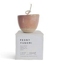 Load image into Gallery viewer, Light and Vessel Handmade Candles in Ceramics
