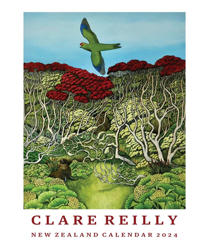 Clare Reilly NZ Bird Calendar 2024