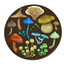 Load image into Gallery viewer, Mushroom Placemats by Tanya Wolfkamp
