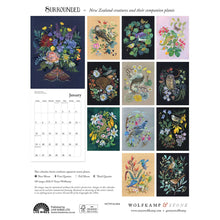 Load image into Gallery viewer, Surround Calendar by Tanya Wolfkamp
