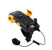 Load image into Gallery viewer, Bike Phone Holder, Light, Horn and Powerbank

