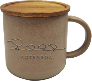 Ceramic Cup - Aotearoa Kiwi Design