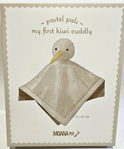 Plush Baby Kiwi Soft Blanket Toy Pastel