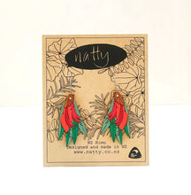 Load image into Gallery viewer, Harakeke Earrings by Natty
