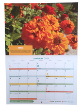 Load image into Gallery viewer, The Organic Gardeners Calendar - 2024
