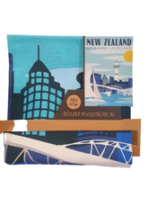 Load image into Gallery viewer, New Zealand Illustrated Landscape Tea Towels
