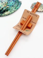 Load image into Gallery viewer, New Zealand Native Wooden Chopsticks
