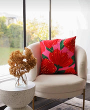 Load image into Gallery viewer, Bright Pohutukawa Cushion Covers
