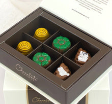 Load image into Gallery viewer, Chocolate Brown Gift Box of New Zealand Flavoured Chocolates

