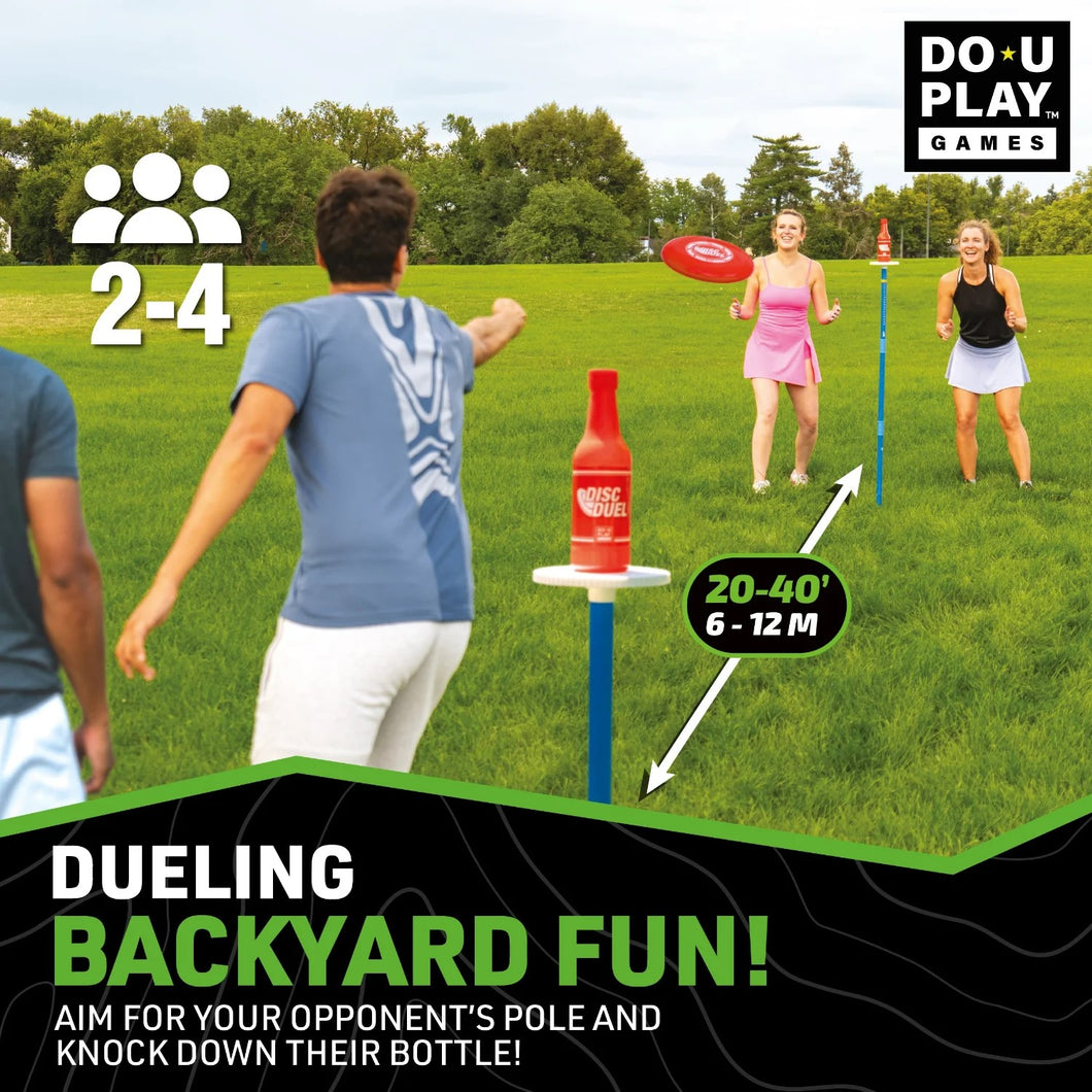 Dual Disc - Outdoor Catching and Throwing Game