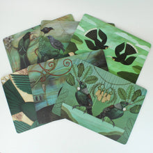 Load image into Gallery viewer, Kathryn Furniss Bird Placemat and Coaster Set
