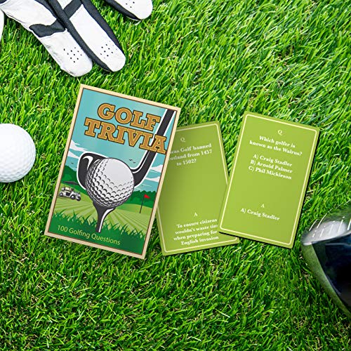 Golf Trivia - Boxed set of 100 questions
