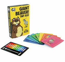 Load image into Gallery viewer, Tiny Ass, Giant Beaver 16+ card game
