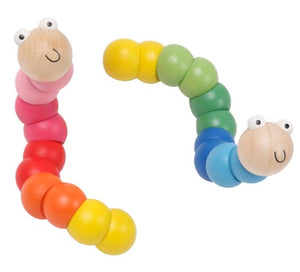 Wiggly Wooden Worms