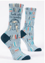Load image into Gallery viewer, Funny Blue Q Women&#39;s Socks
