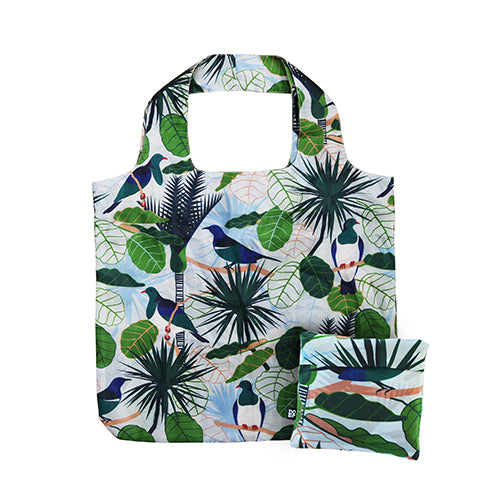 Reusable Bags - NZ Birds and Flowers by DQ