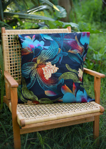 Flox Floral Hemp Cushions