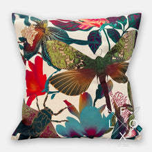 Load image into Gallery viewer, Flox Floral Hemp Cushions
