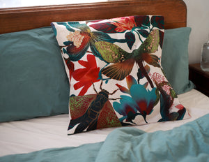Flox Floral Hemp Cushions