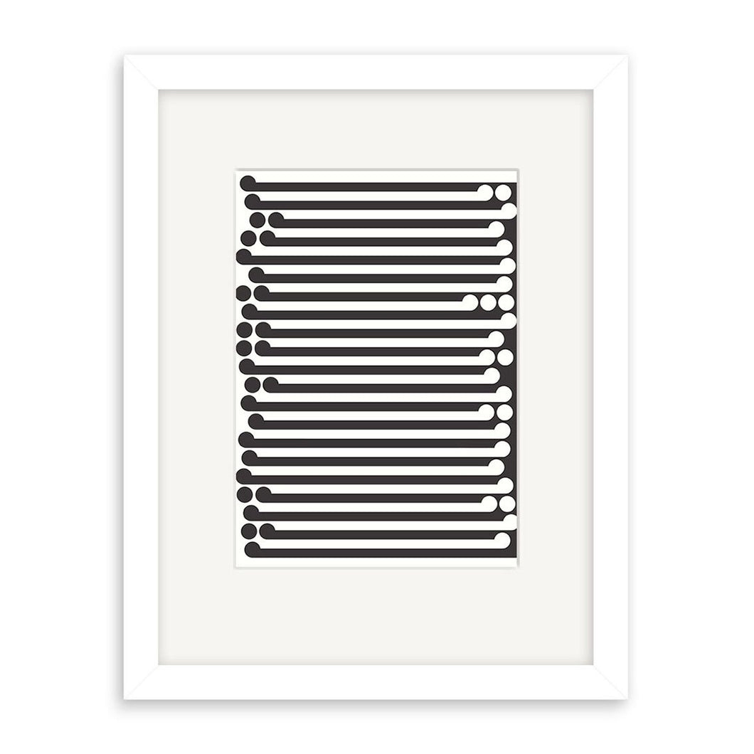 gordon walters, New Zealand artist, modern art, koru, monochromatic art, stripes, Maori art 