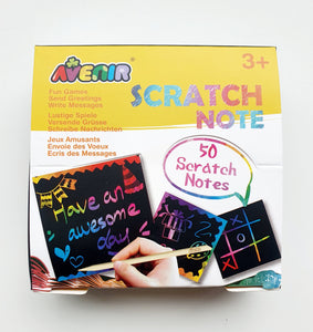 Rainbow Scratch Notes