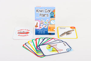 Kiwi Car Pairs Game - A Game for Car Trips