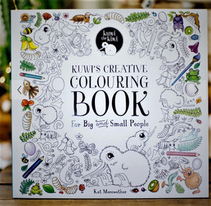 Kuwi's Creative colouring book