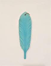 Load image into Gallery viewer, Kotare (Kingfisher) Feather by Michelle Bow
