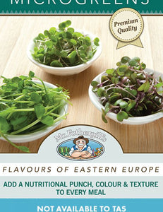 Microgreens - Seeds and Growing Tray (sold separately)