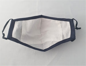 Face Masks - cotton, adjustable and with wire above the nose
