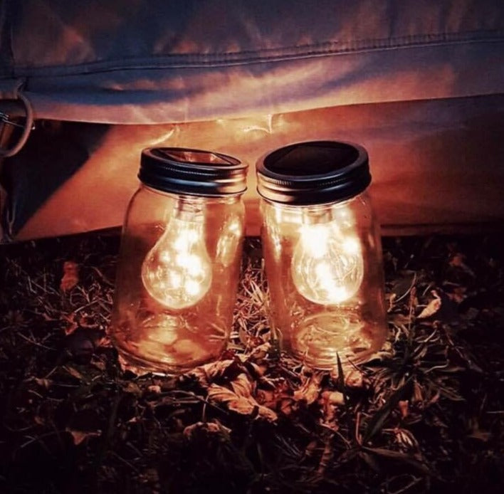 Solar Mason Jar Lights