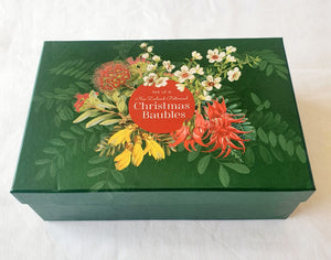 Christmas Balls Boxed - Birds and Flowers of New Zealand