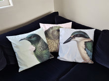 Load image into Gallery viewer, Native Bird Cushion Covers - Soft Colours
