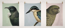 Load image into Gallery viewer, Pastel Native Bird Tea Towels
