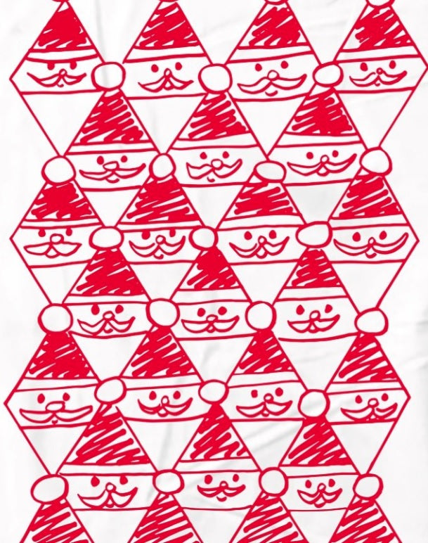 Santa Claus Christmas tea towel by Tuesday Print