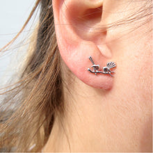 Load image into Gallery viewer, Stirling Silver New Zealand Earrings
